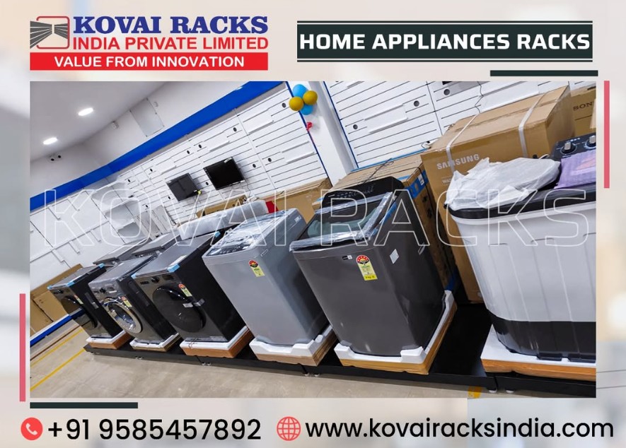 Maximizing Store Space Using Home Appliance Shop Racks in Chennai